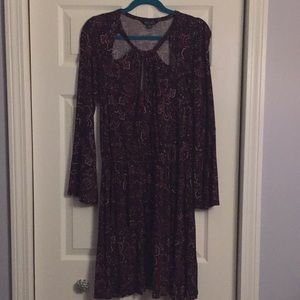 Paisley patterned dress